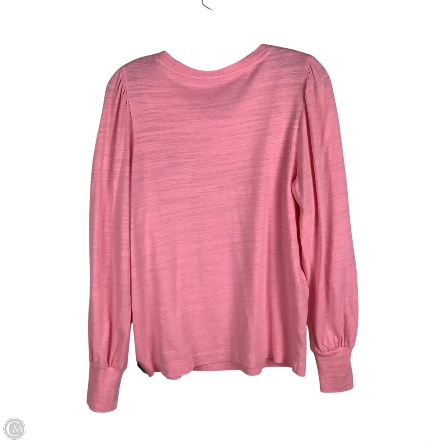Top Long Sleeve By Loft In Pink, Size: M