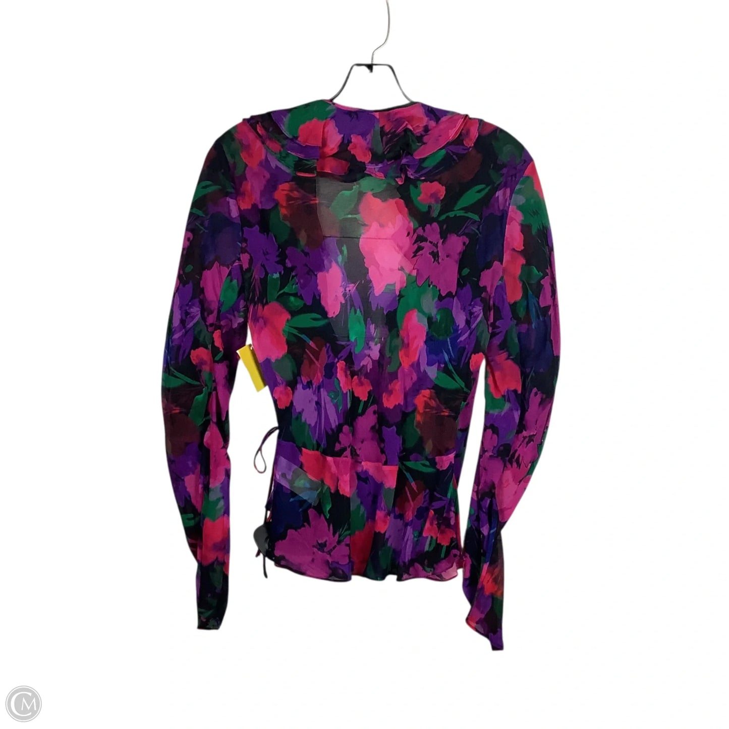 Top Long Sleeve By J. Crew In Purple, Size: 8