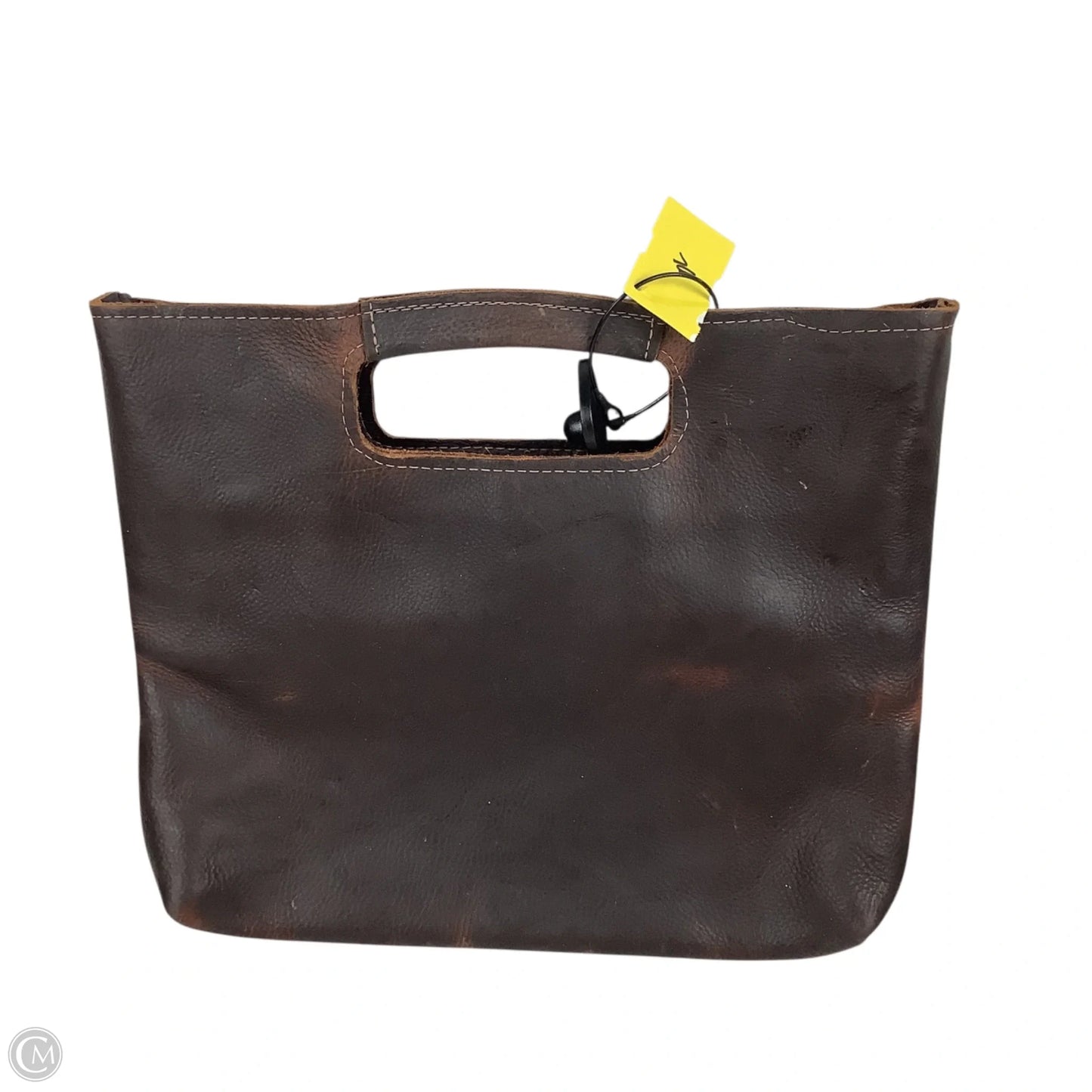 Clutch Leather By Clothes Mentor, Size: Large
