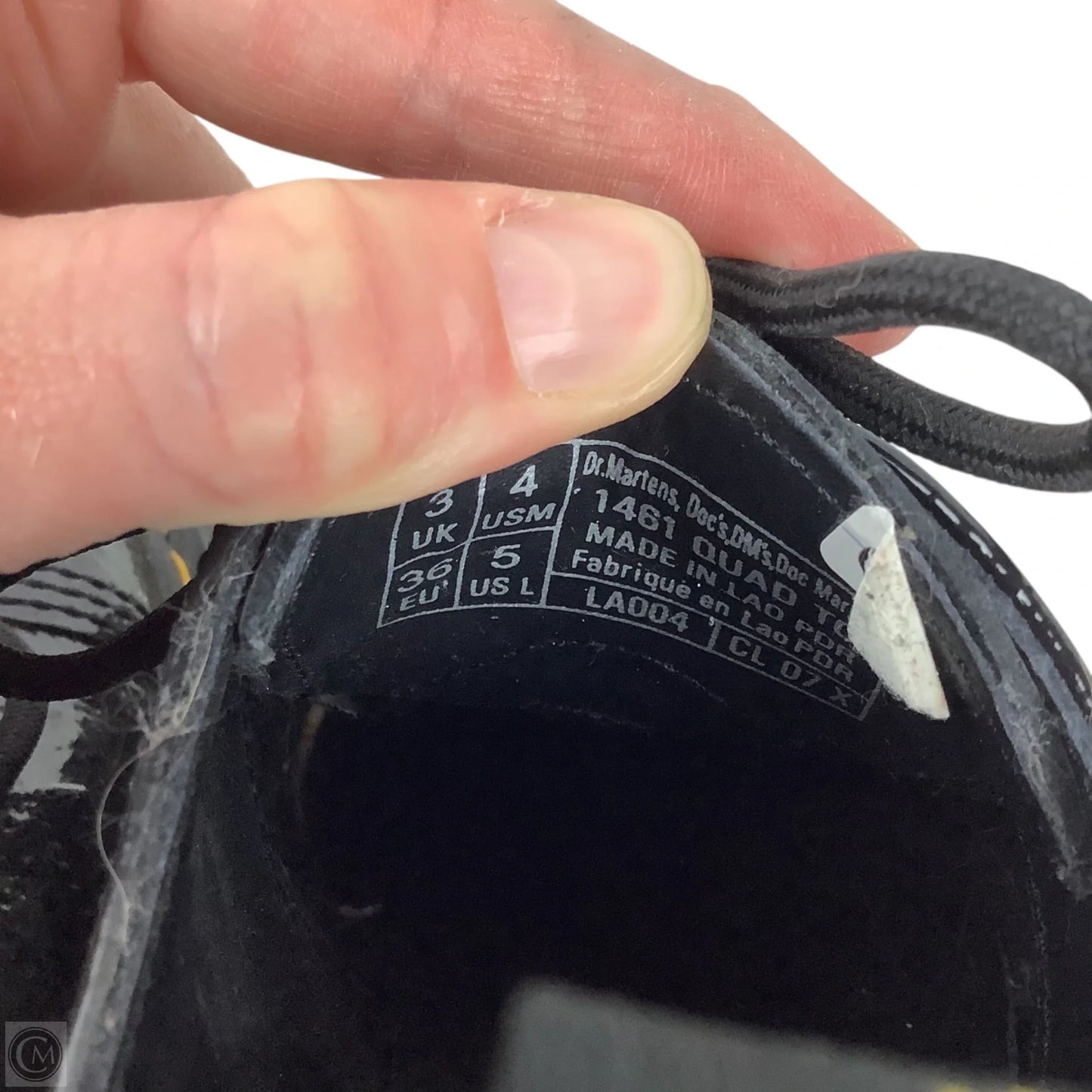 Shoes Heels Platform By Dr Martens In Black, Size: 5