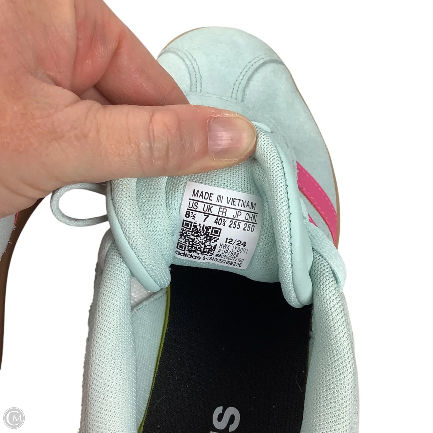 Shoes Sneakers By Adidas In Blue & Pink, Size: 8.5