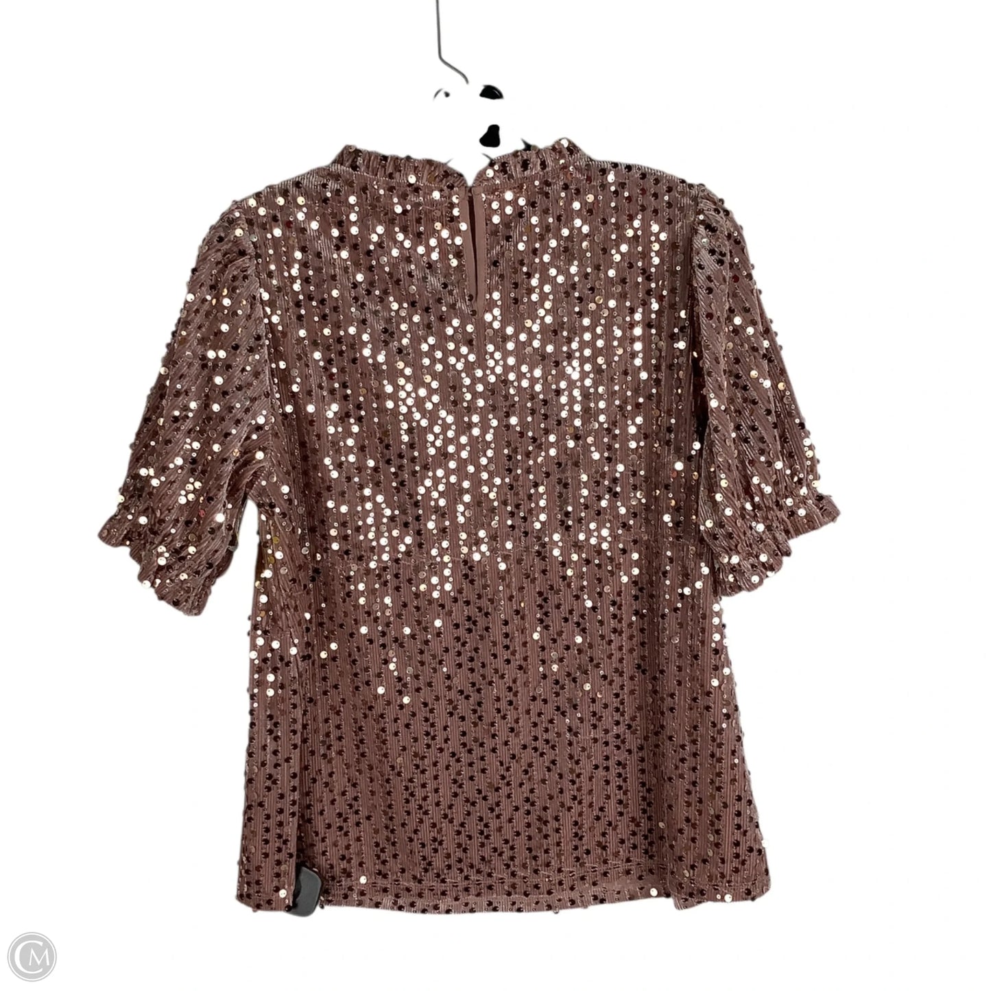 Top Short Sleeve By Thml In Pink, Size: M