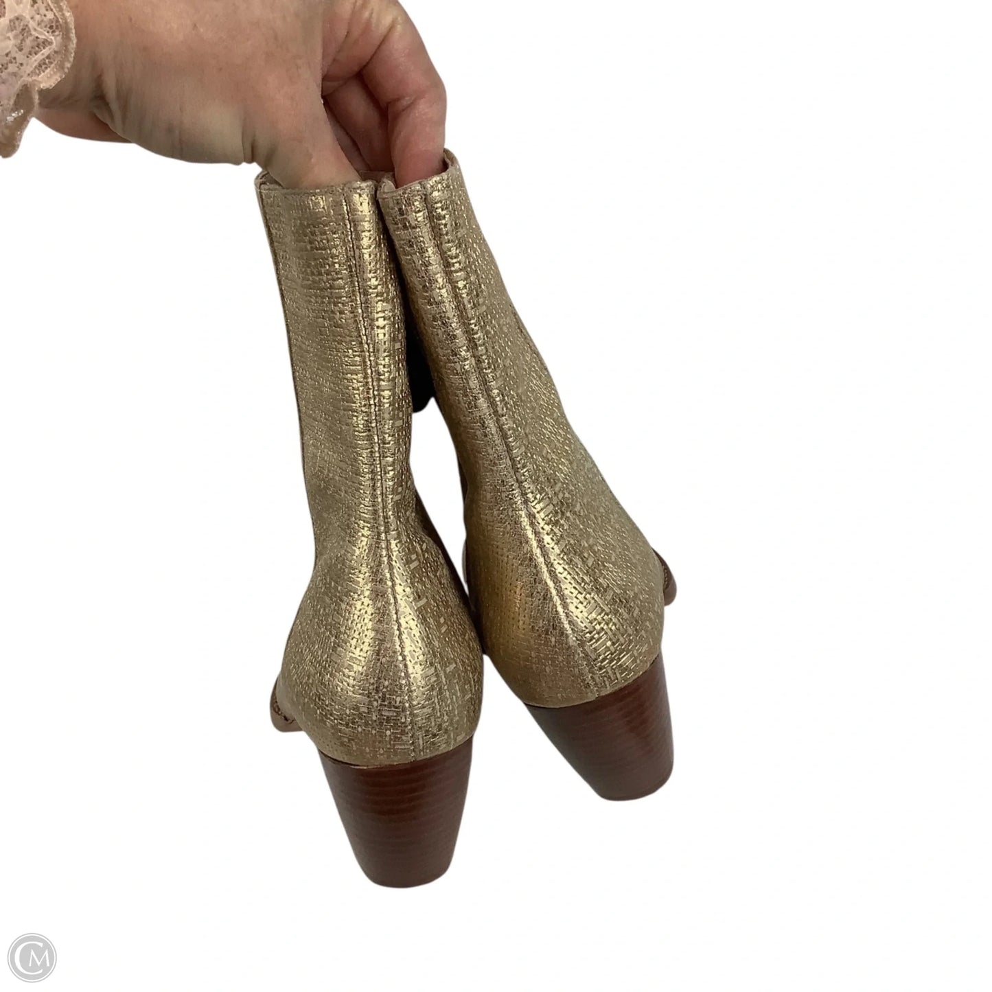 Boots Ankle Heels By Matisse In Gold, Size: 8