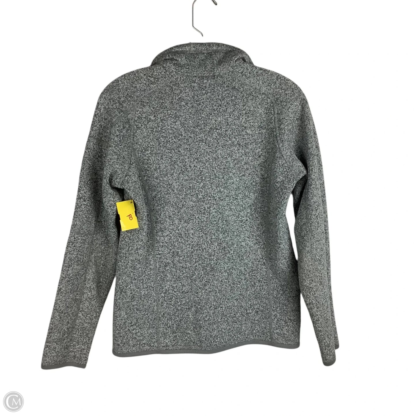 Jacket Fleece By Patagonia In Grey, Size: M