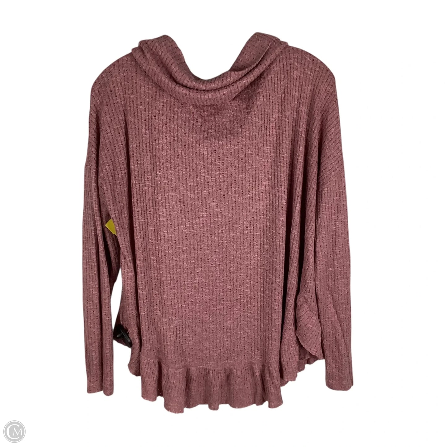 Top Long Sleeve By Maeve In Pink, Size: M