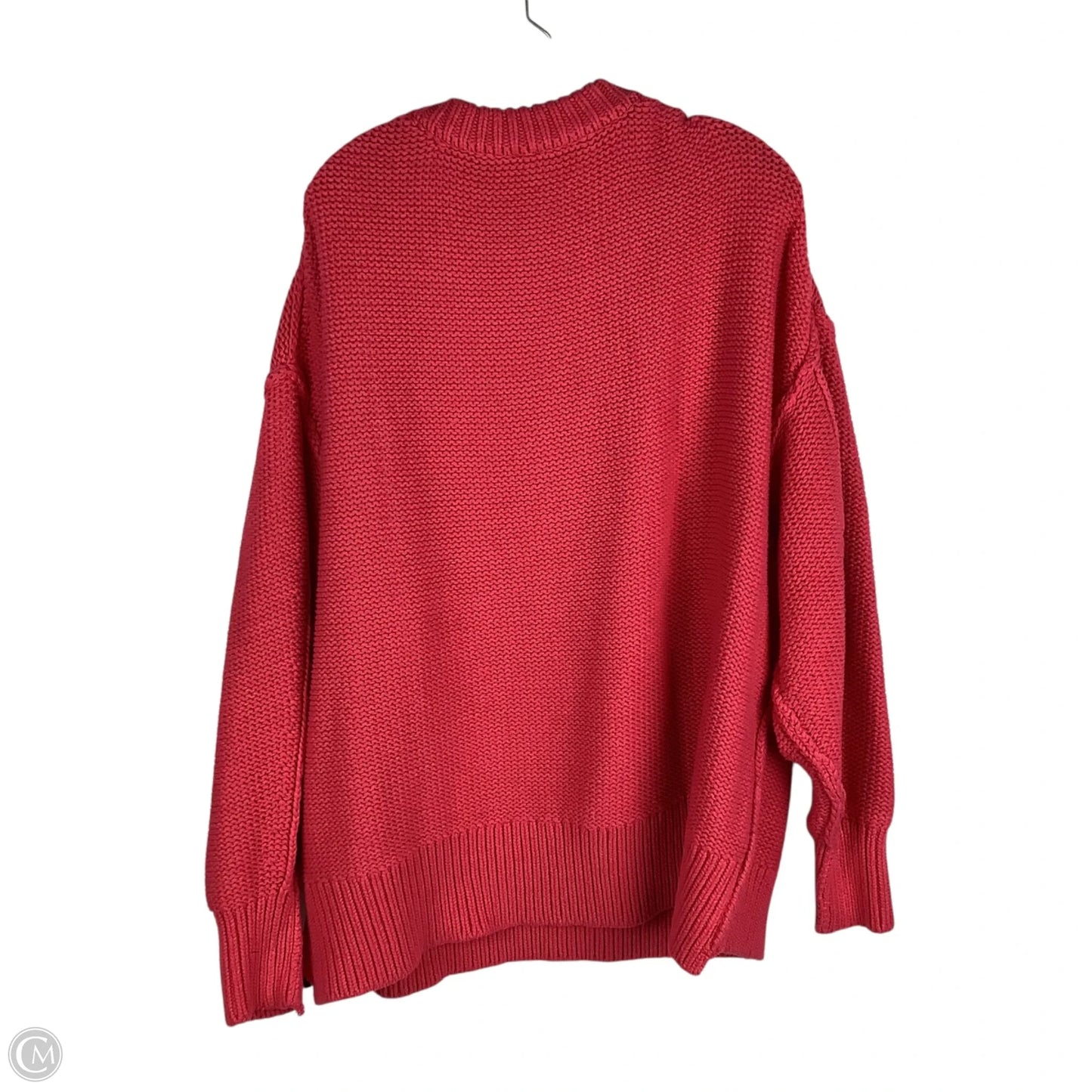 Sweater By Free People In Pink, Size: M (oversized)