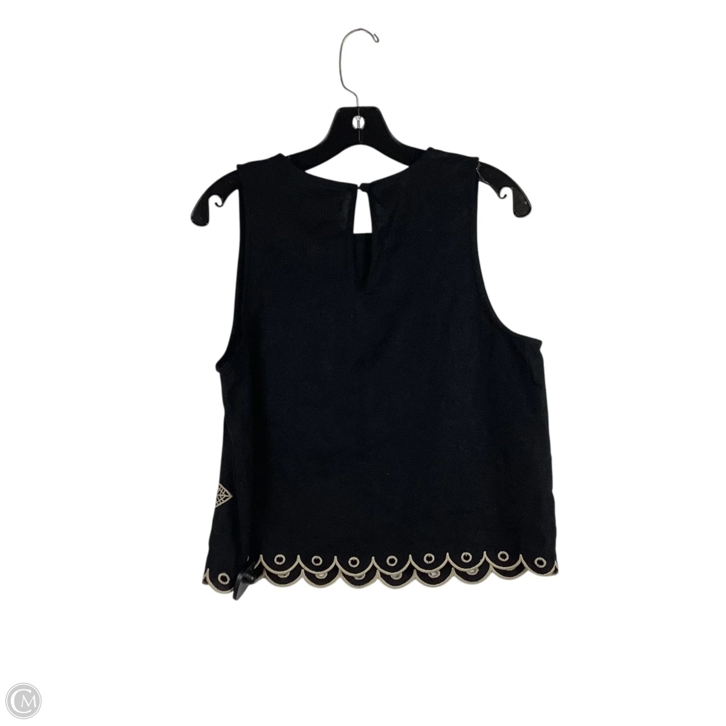 Top Sleeveless By Rachel Zoe In Black, Size: M