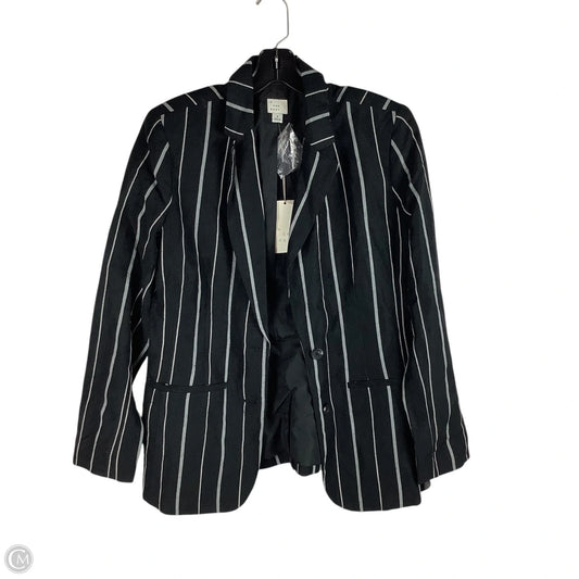 Blazer By A New Day In Striped Pattern, Size: 8