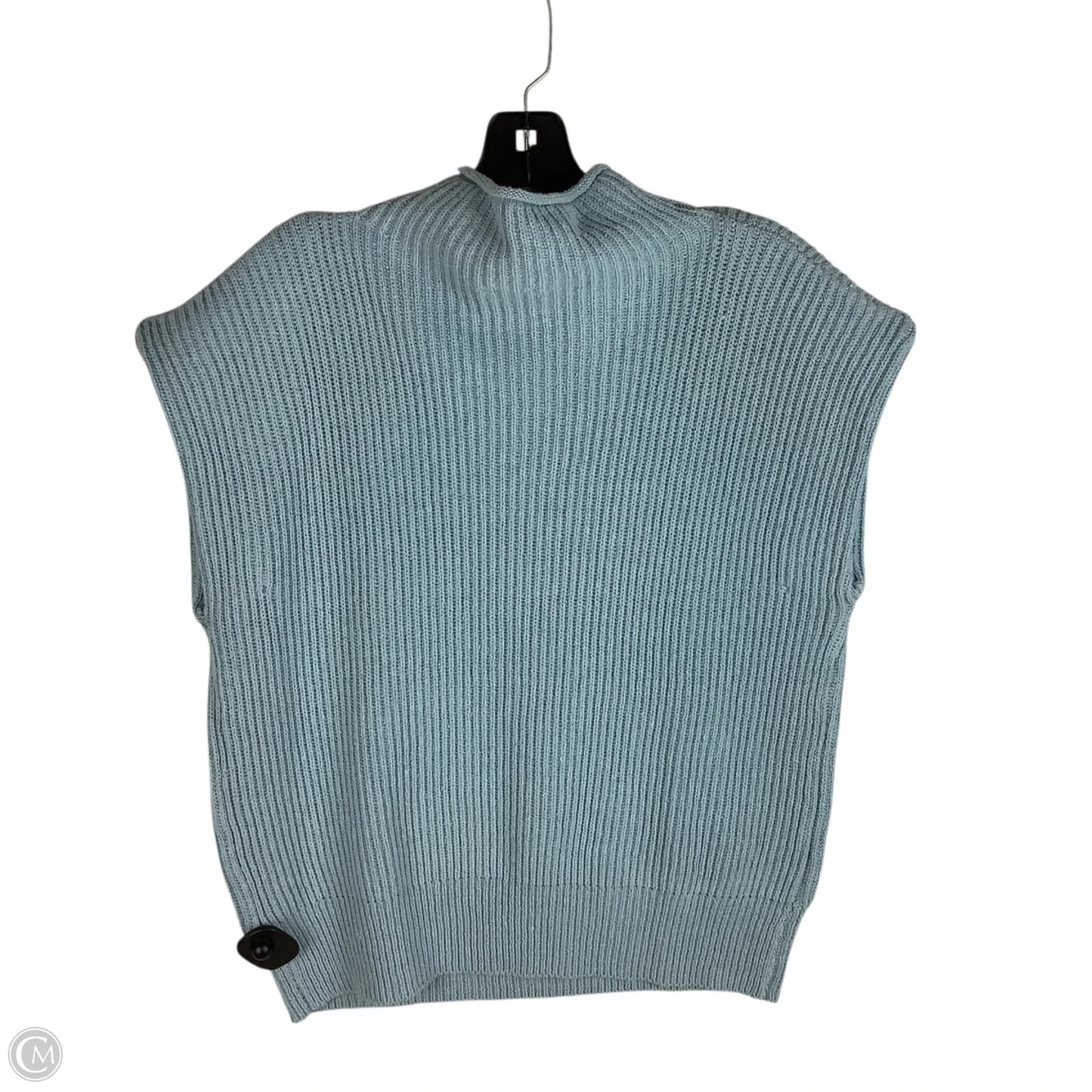Sweater Short Sleeve By Le Lis In Blue, Size: M