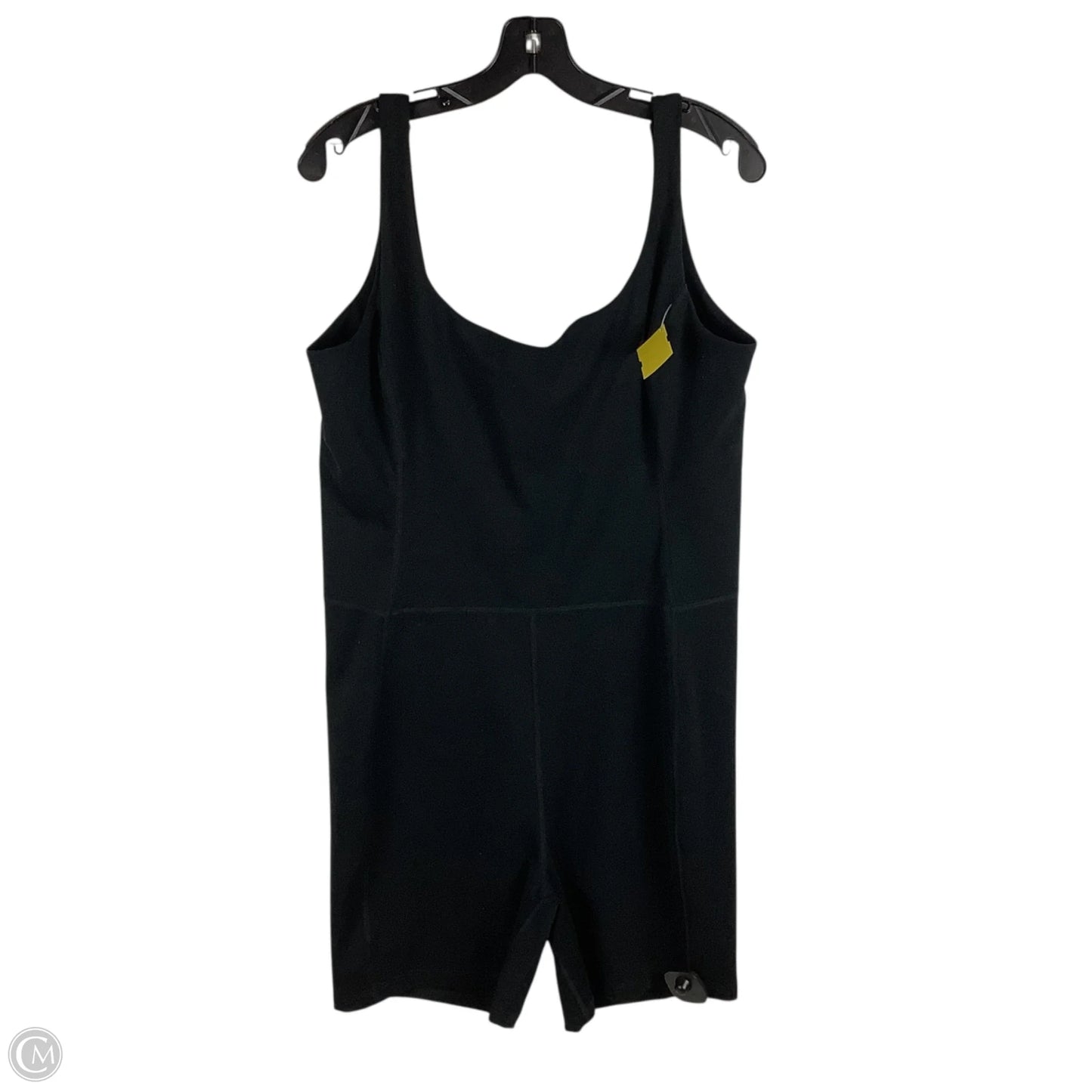 Athletic Romper By J. Crew In Black, Size: Xxl