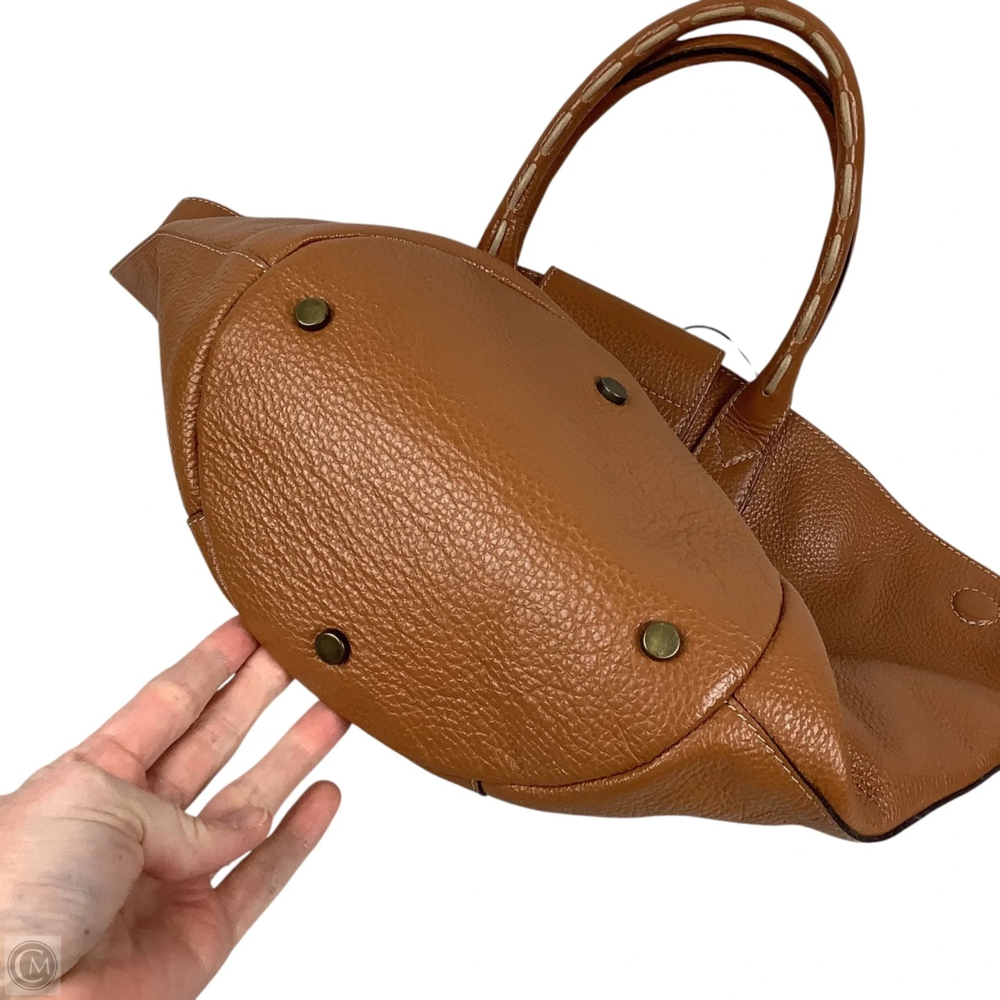 Handbag Leather By Sundance, Size: Medium