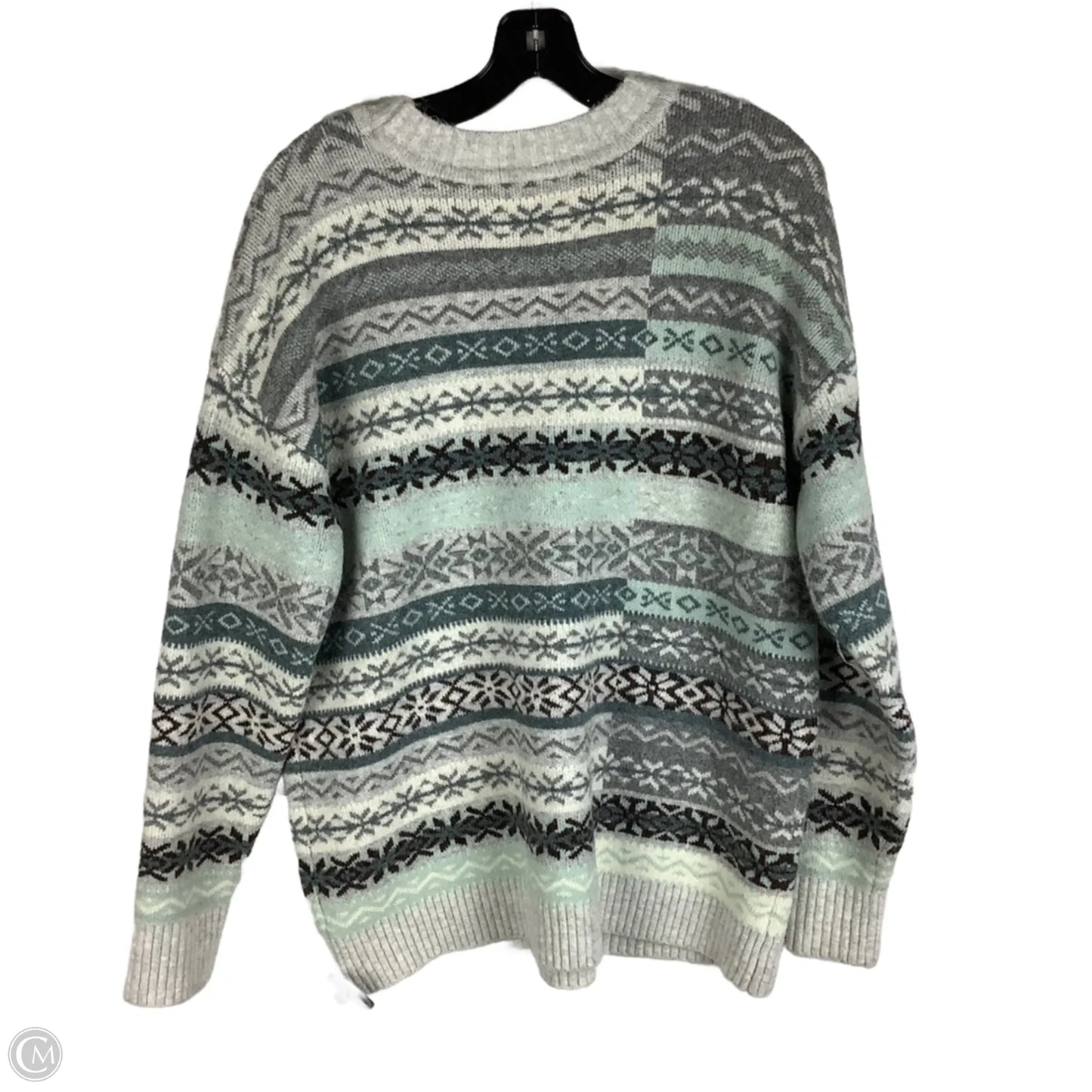 Sweater By Loft In Blue, Size: L