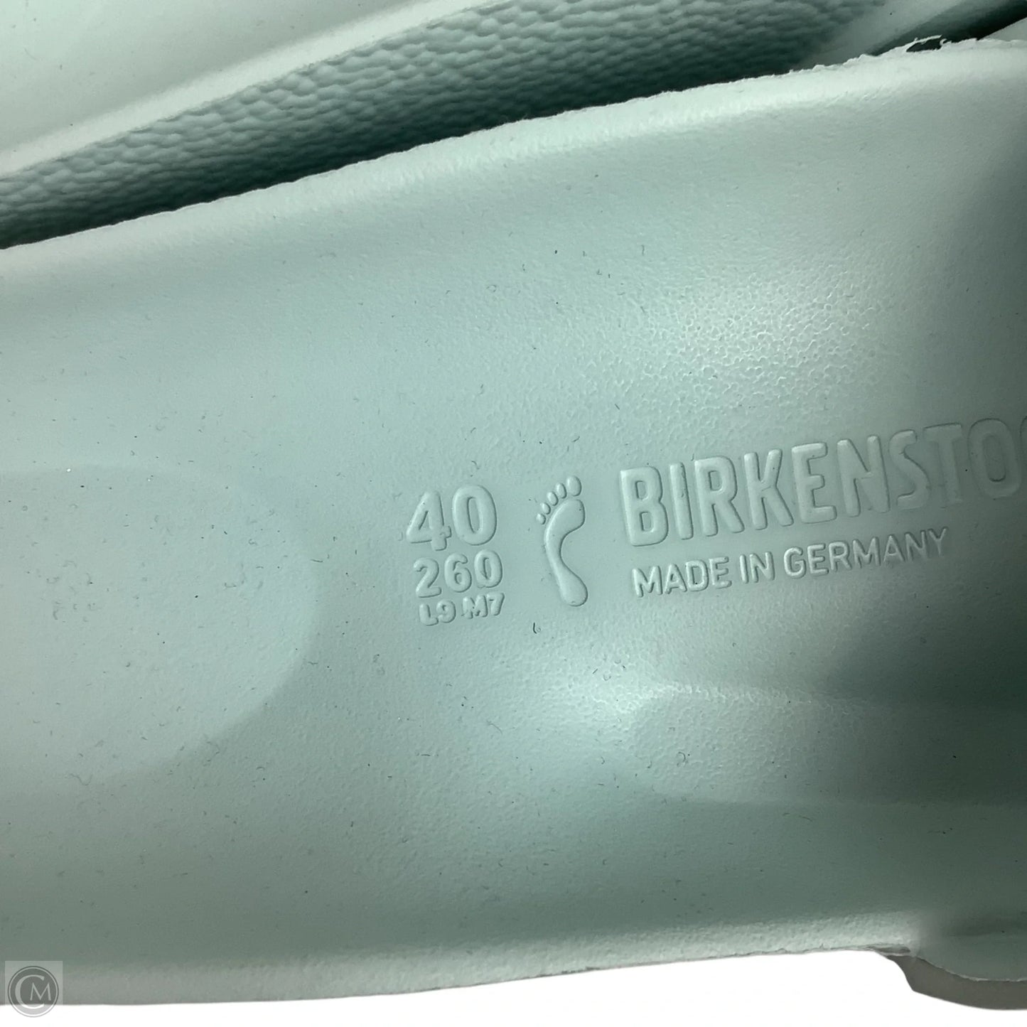 Sandals Flats By Birkenstock In Blue, Size: 9 (40)