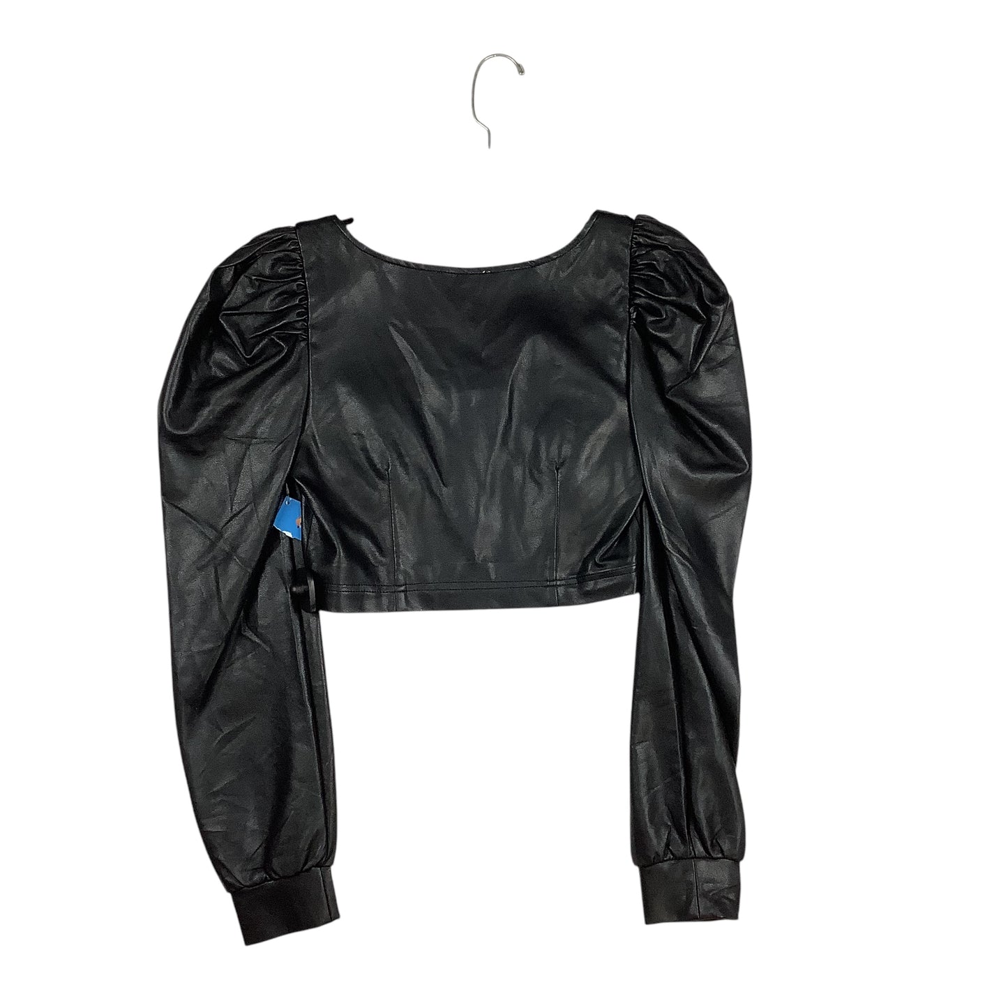 Top Long Sleeve By Vestique In Black, Size: S