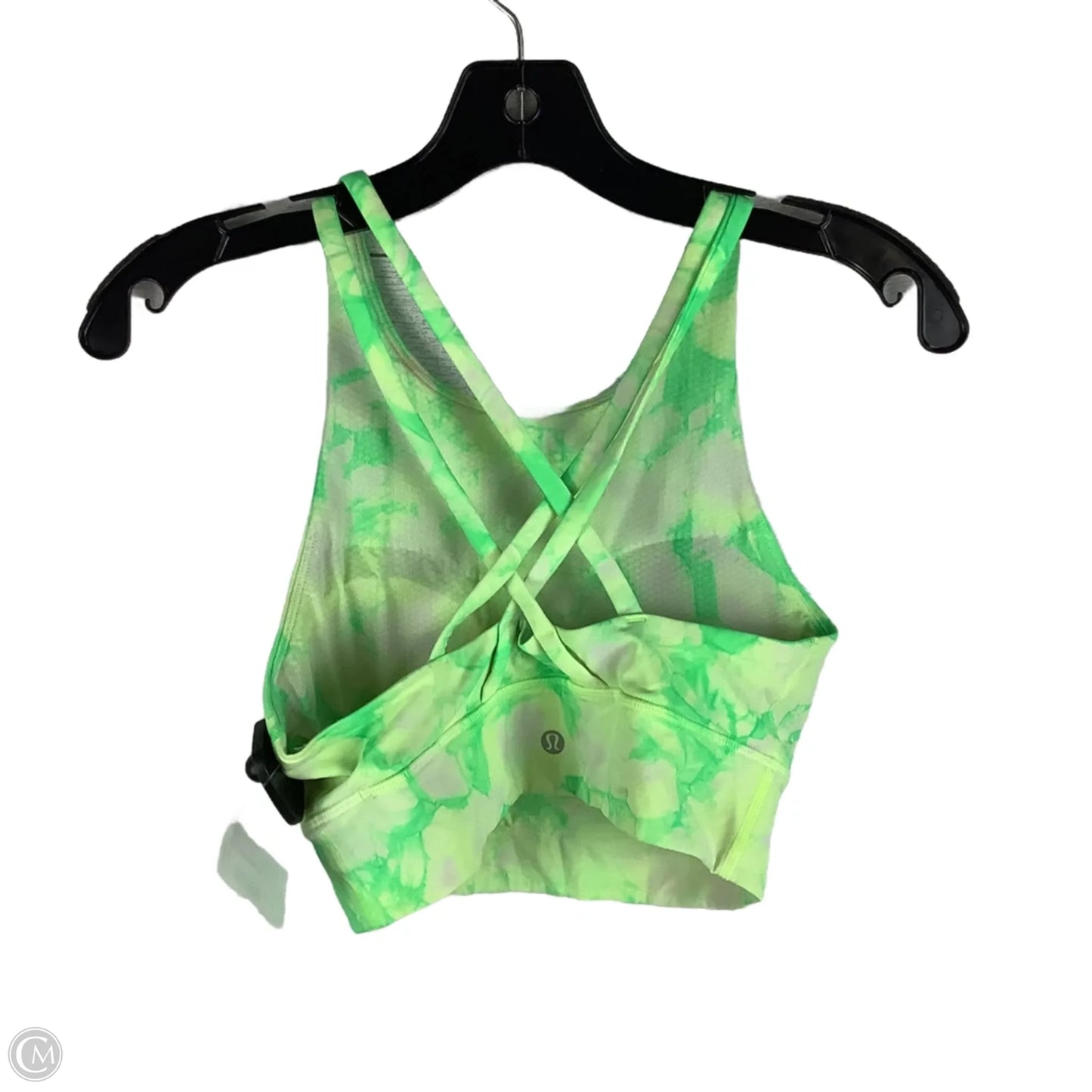 Athletic Bra By Lululemon In Green, Size: 6