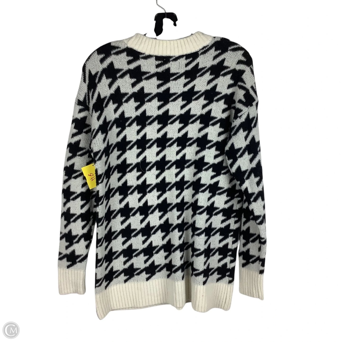 Sweater By Lou And Grey In Black & White, Size: M