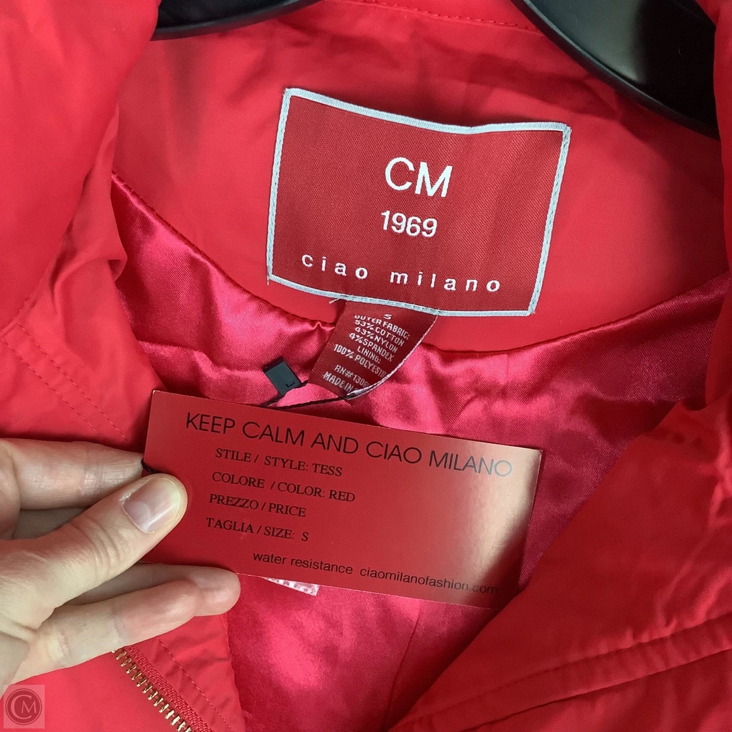 Jacket Other By Cmc In Red, Size: S