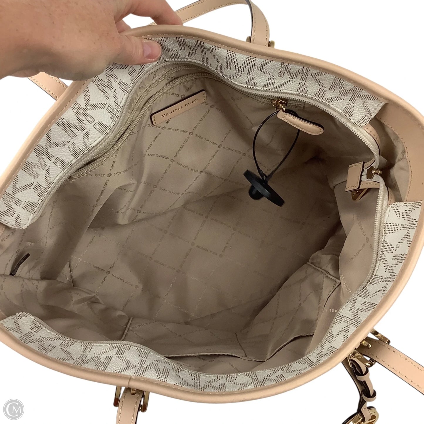 Handbag Designer By Michael Kors, Size: Medium