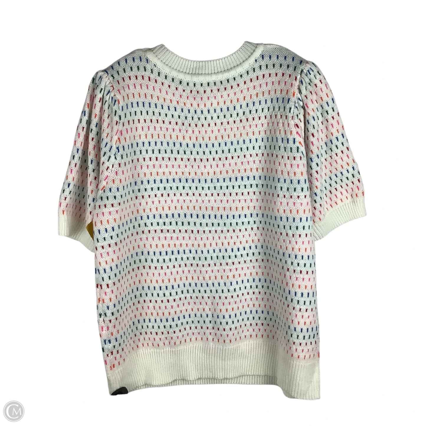 Sweater Short Sleeve By Haptics In Multi-colored, Size: 3x