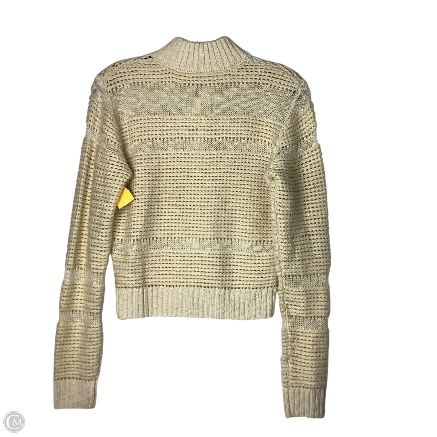 Sweater Cardigan By Ecru In Cream, Size: S