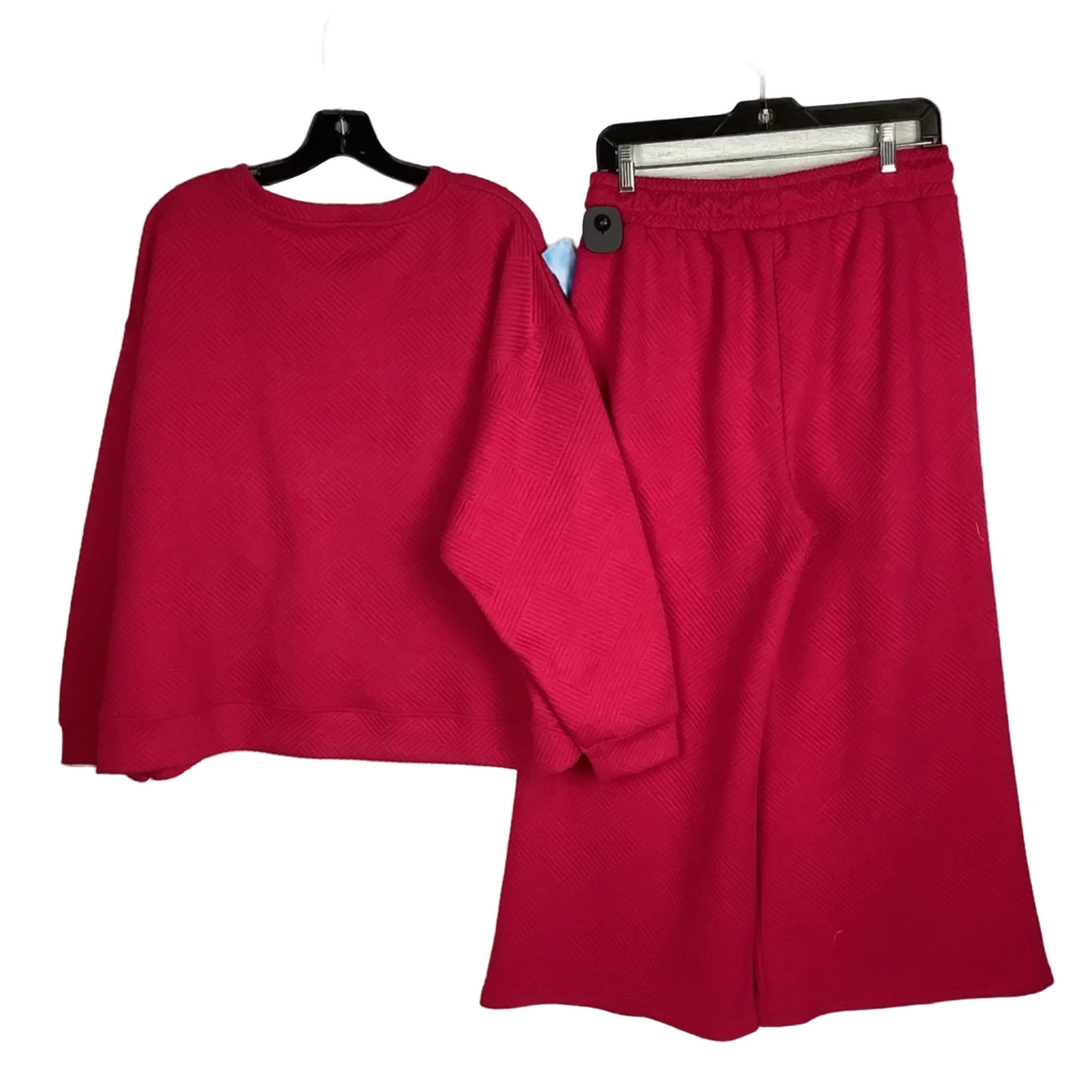 Pants Set 2pc By See And Be Seen In Pink, Size: L