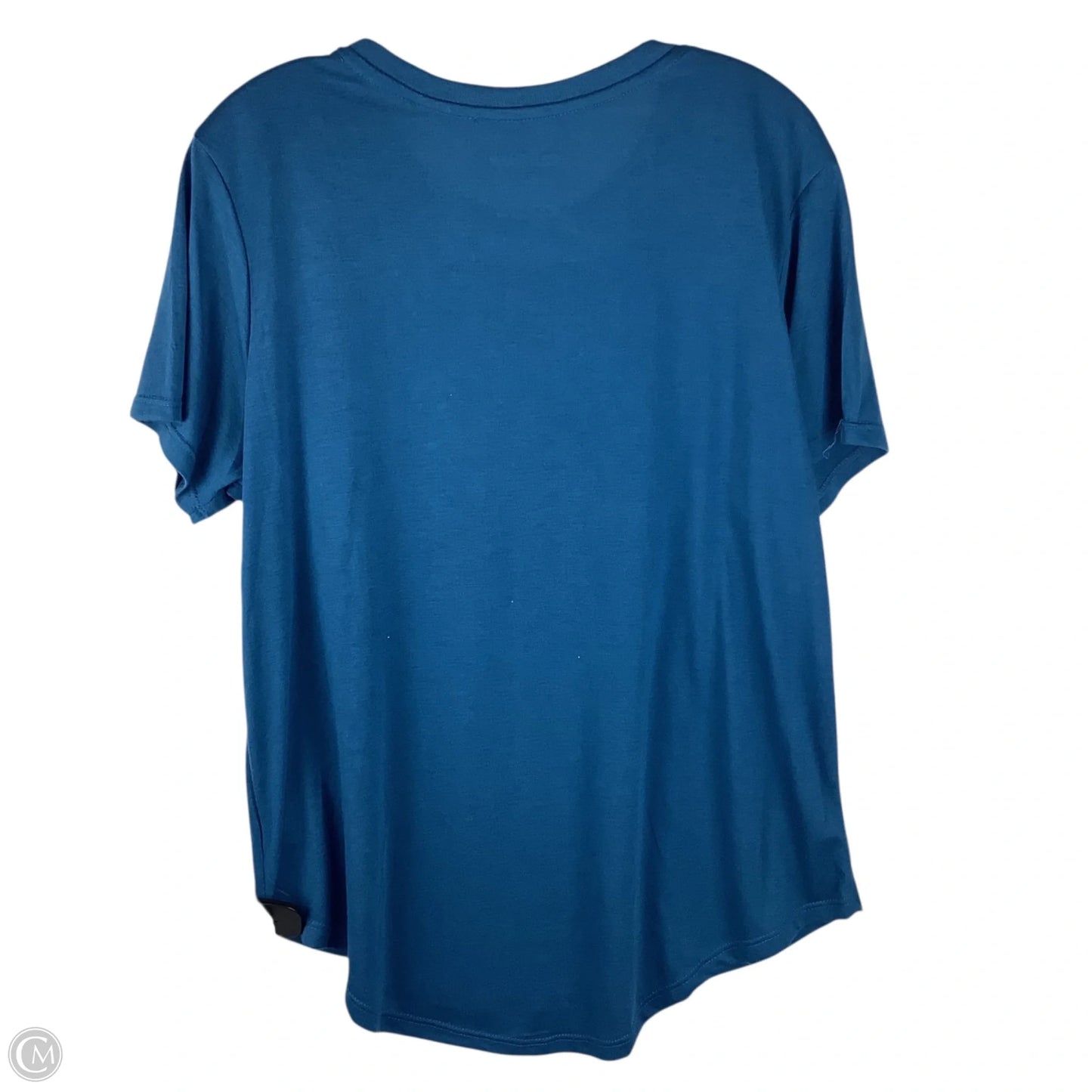 Top Short Sleeve Basic By Disney In Blue, Size: Xxl