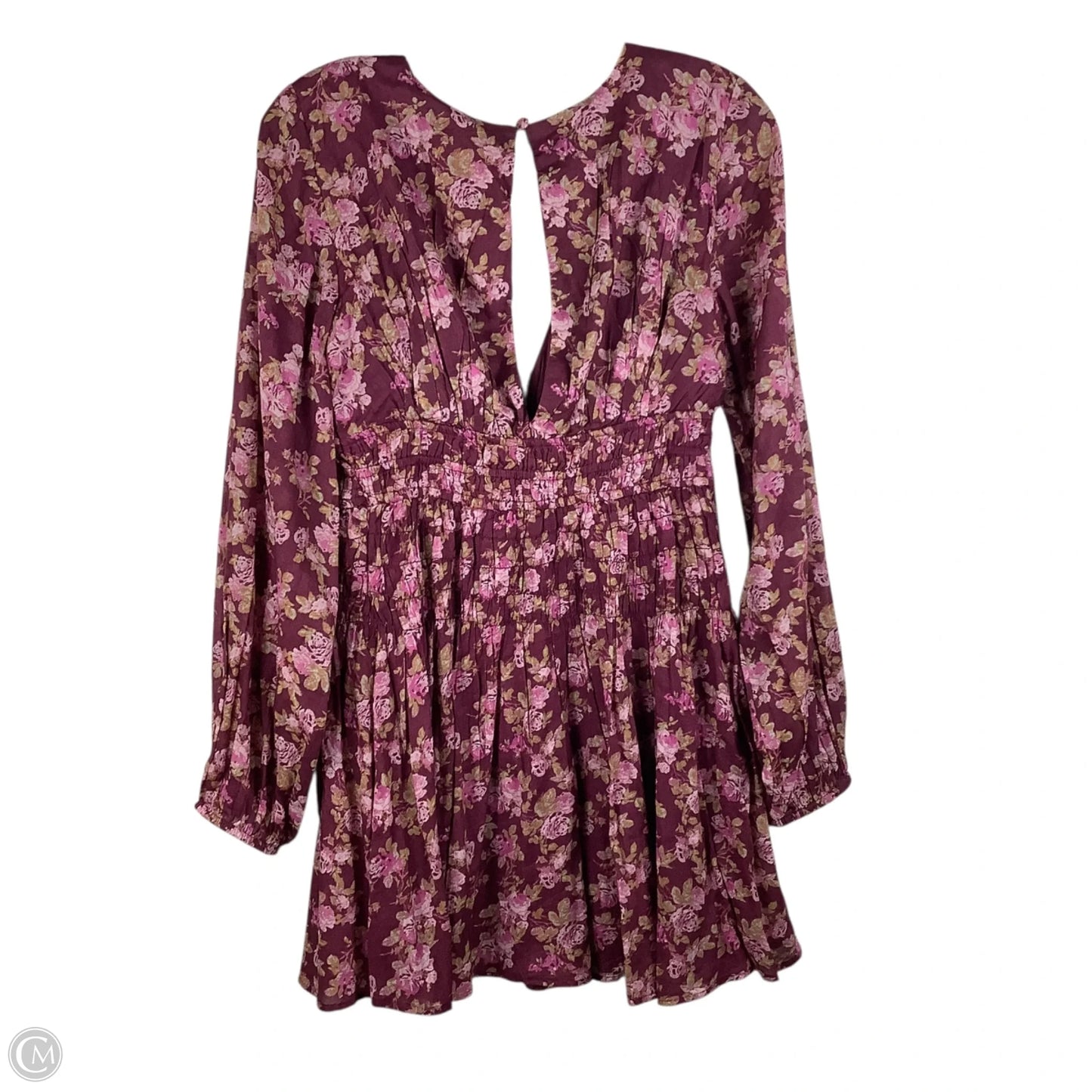 Dress Casual Short By Free People In Purple, Size: Xs