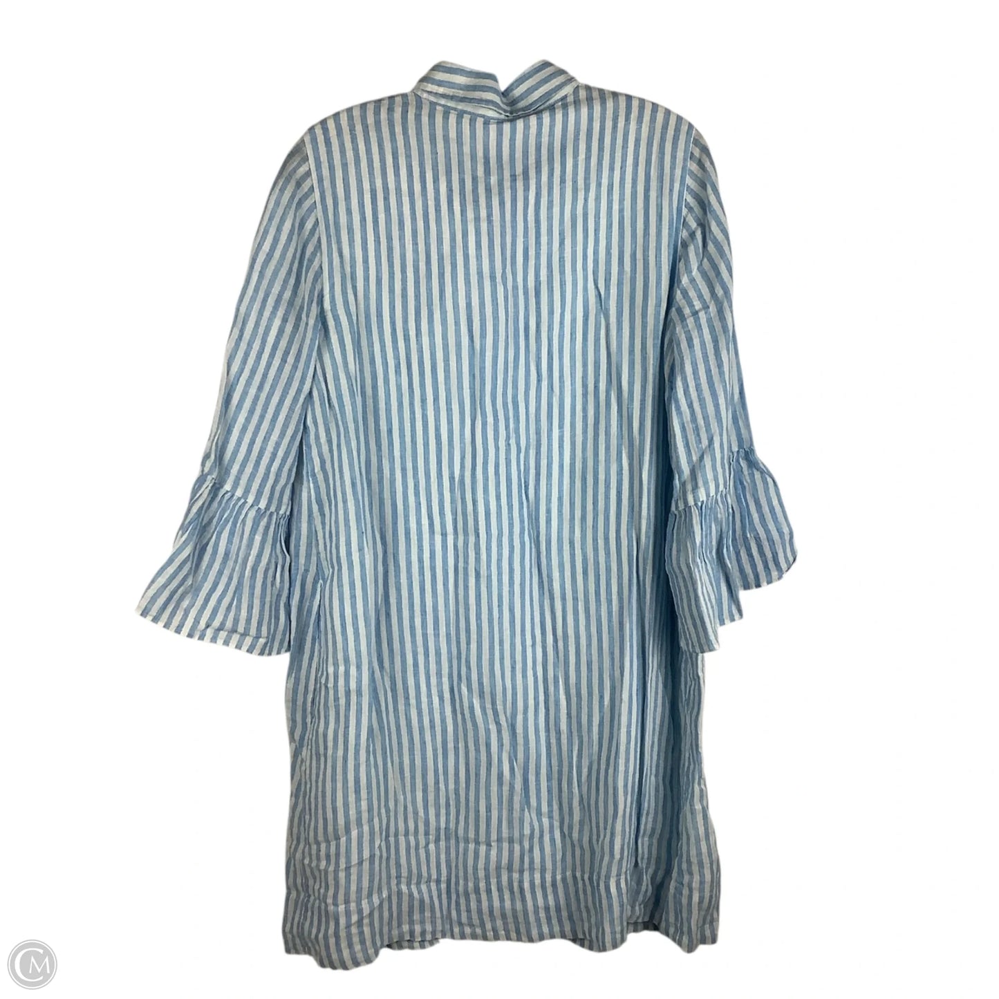 Dress Designer By Lilly Pulitzer In Blue & White, Size: 8