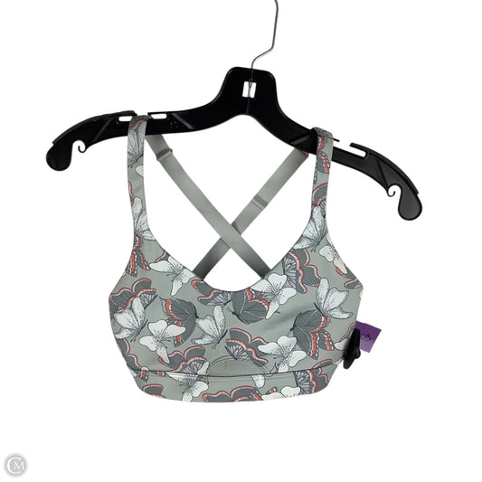 Athletic Bra By Victorias Secret In Grey & Orange, Size: Xs