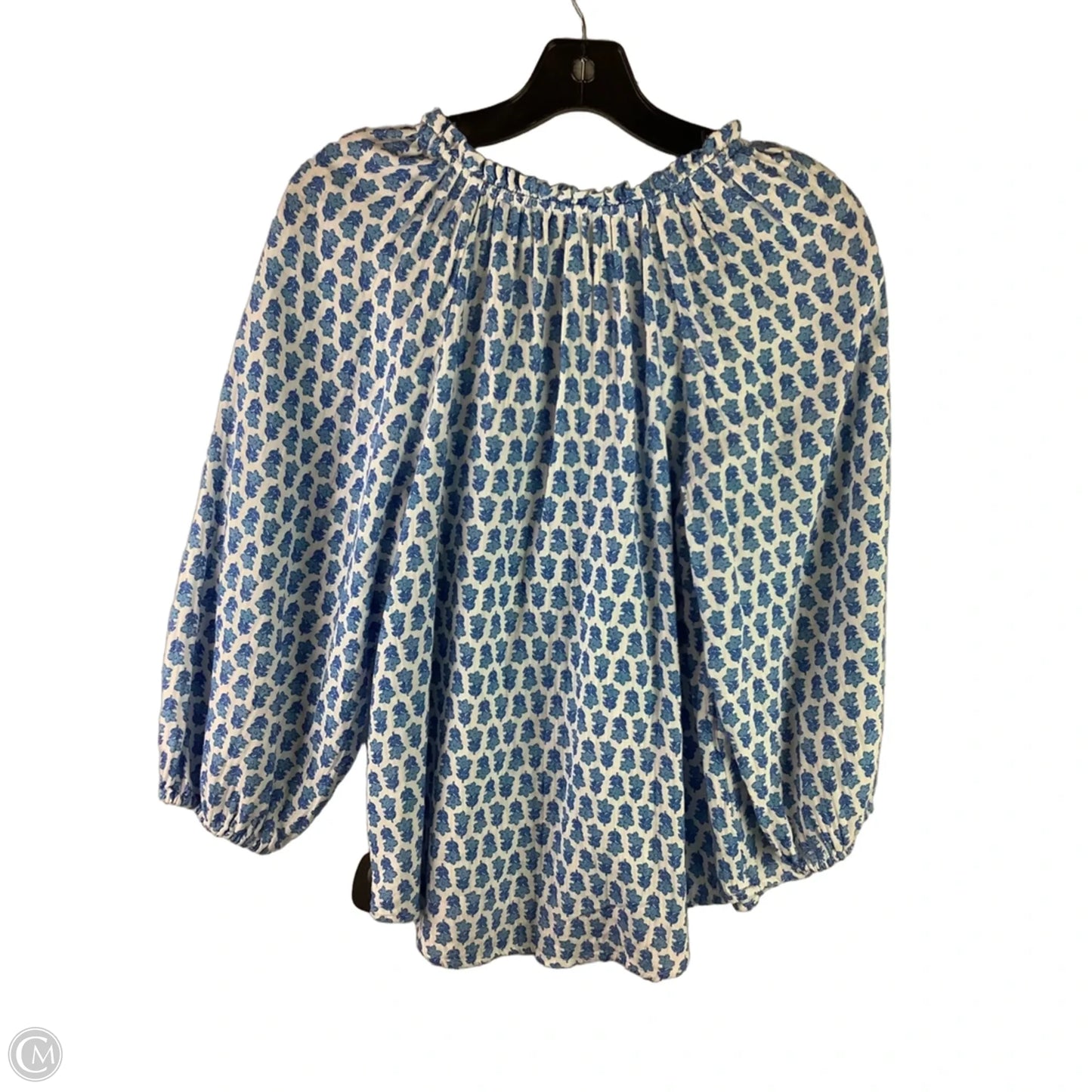 Top Long Sleeve By Vineyard Vines In Blue, Size: S