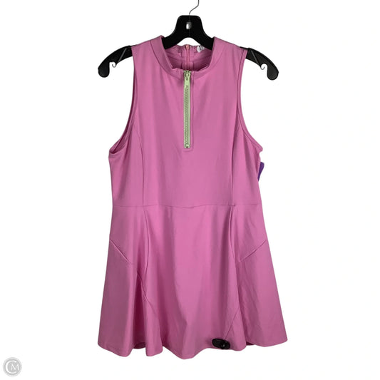 Athletic Dress By Tcec In Pink, Size: L