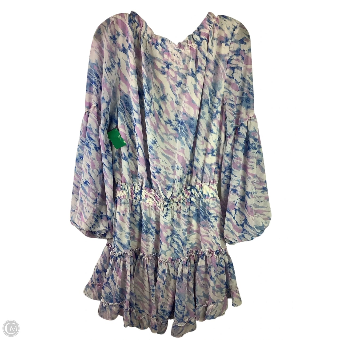 Dress Casual Short By Buddy Love In Blue & Purple, Size: M