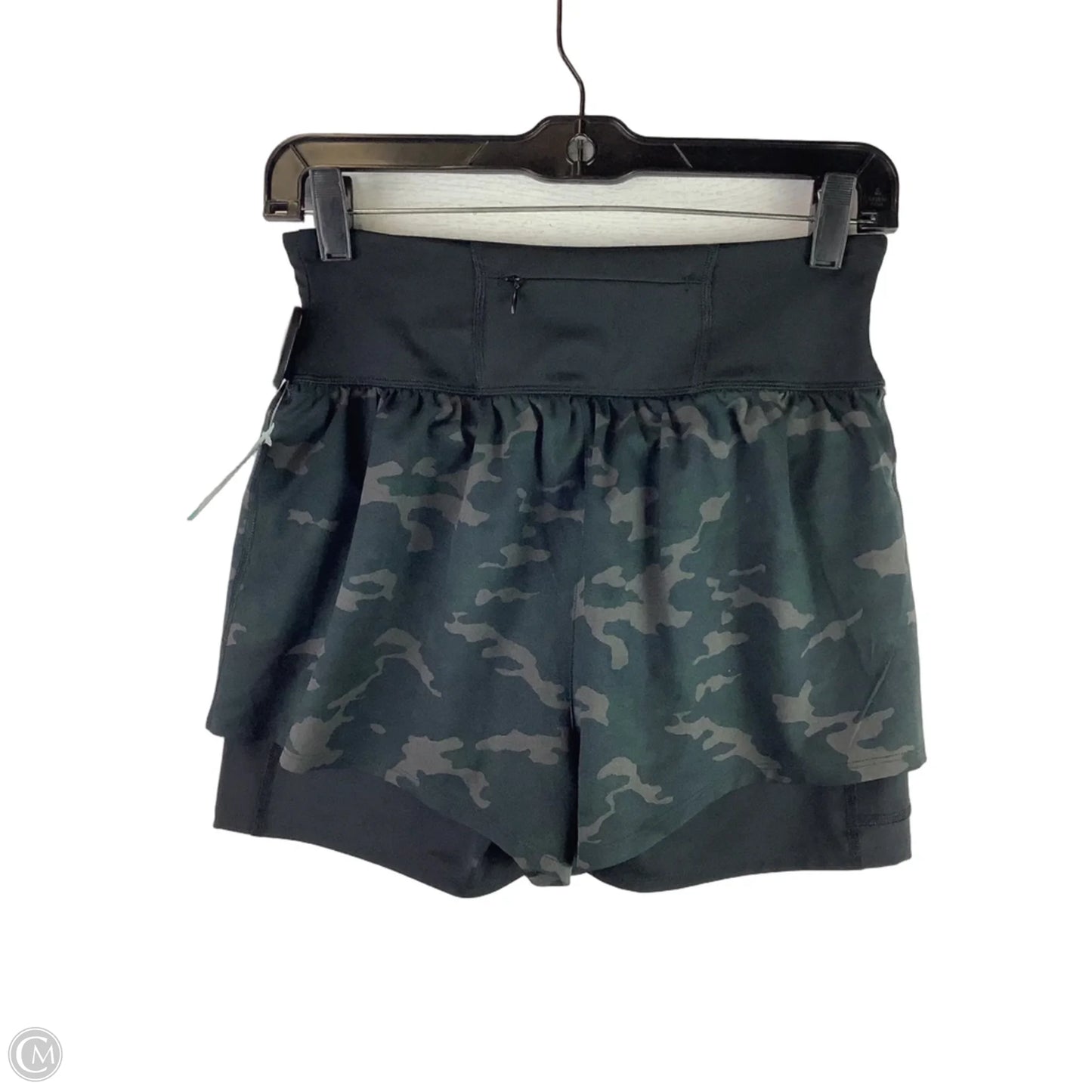 Athletic Shorts By Spanx In Camouflage Print, Size: S