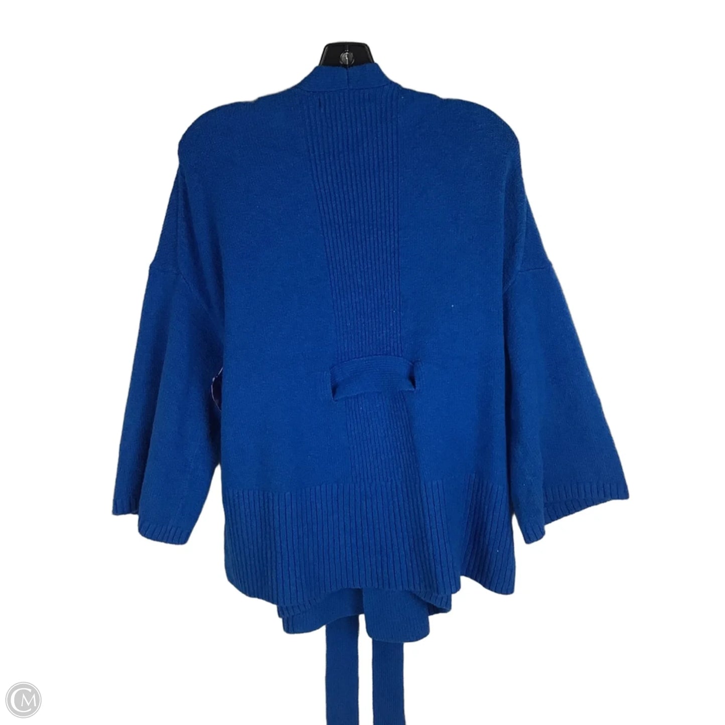 Sweater Cardigan By Sleeping On Snow In Blue, Size: S