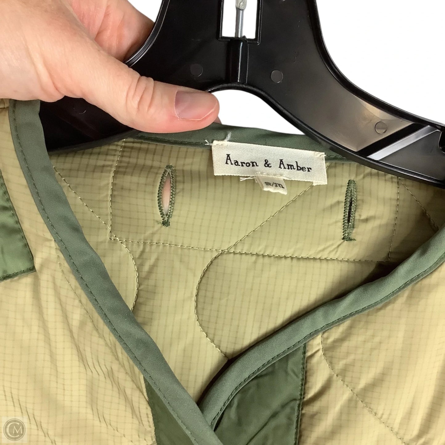 Jacket Puffer & Quilted By Clothes Mentor In Green, Size: S/M