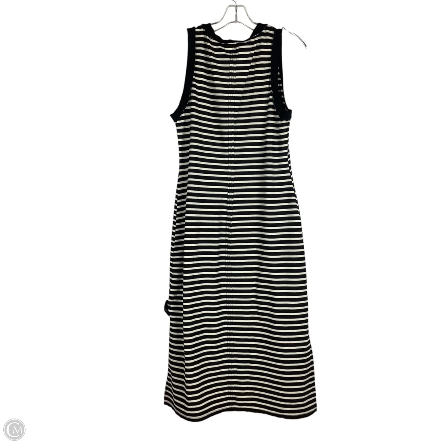 Dress Party Midi By Entro In Striped Pattern, Size: M