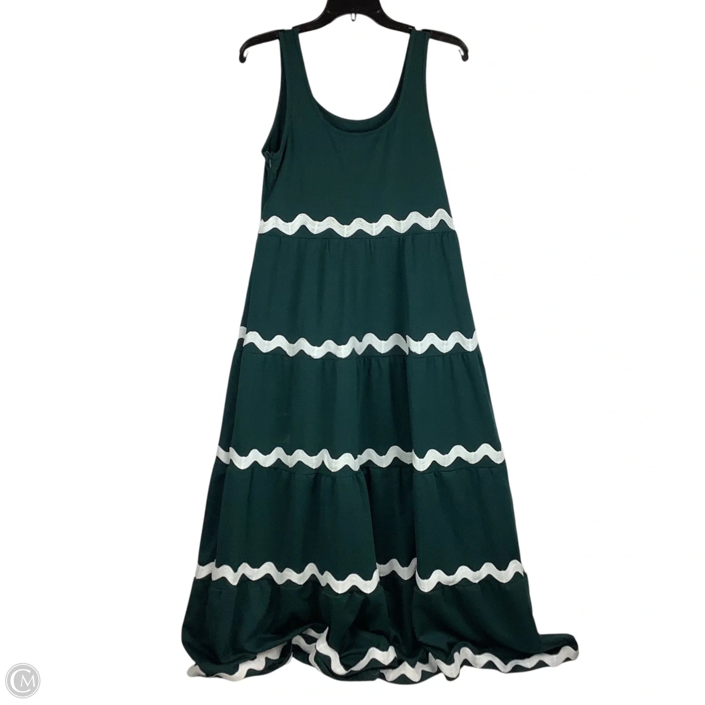 Dress Party Long By Clothes Mentor In Green, Size: S