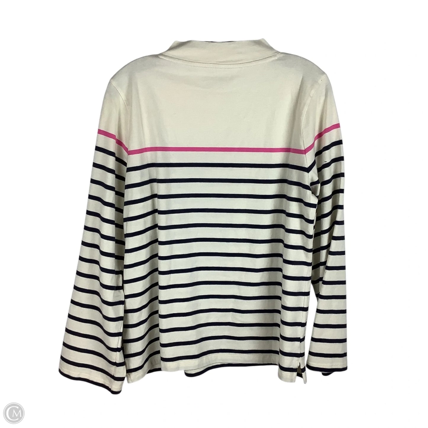Sweatshirt Crewneck By Talbots In Cream, Size: L