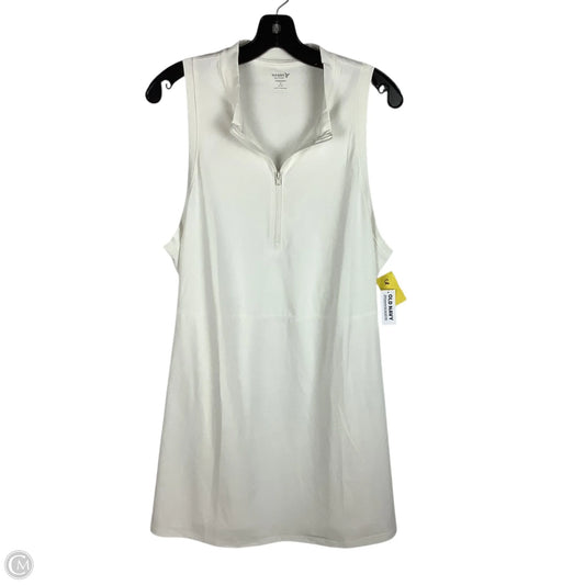 Athletic Dress By Old Navy In White, Size: Xl