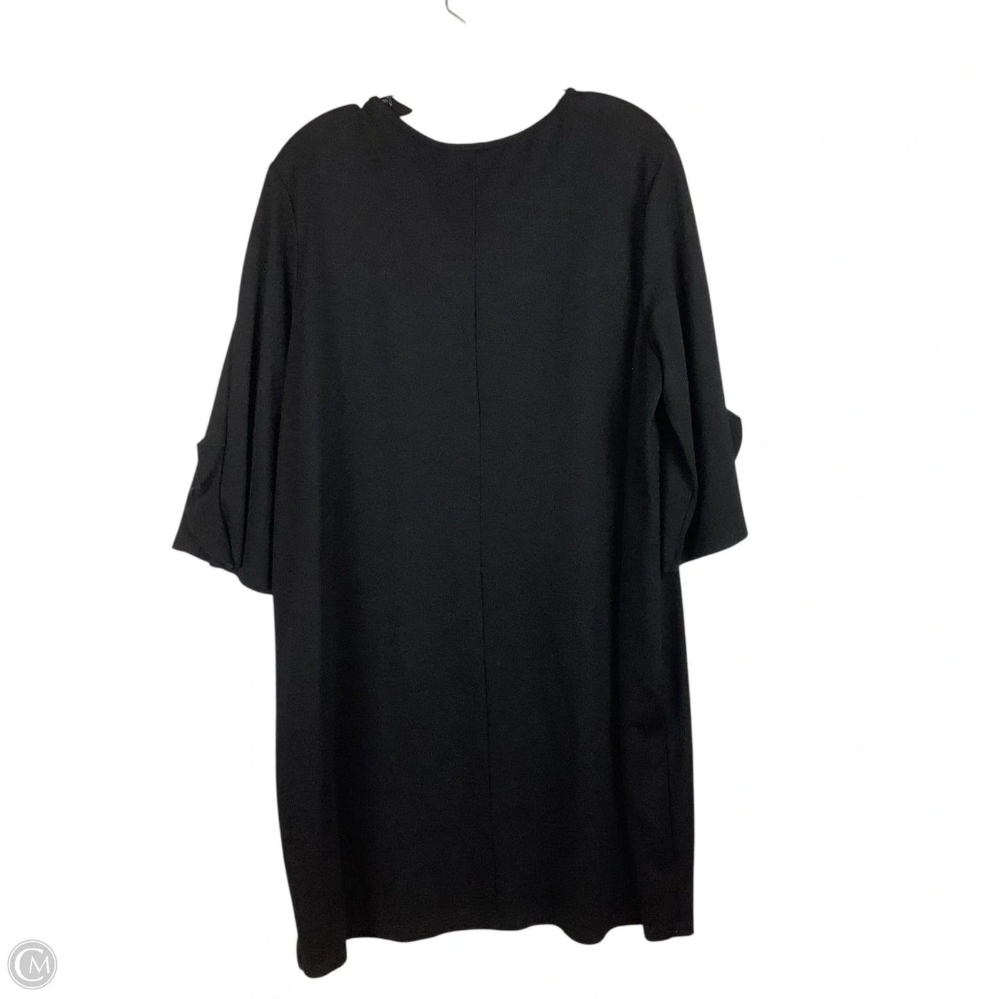 Dress Casual Midi By Clara Sun Woo In Black, Size: 1x