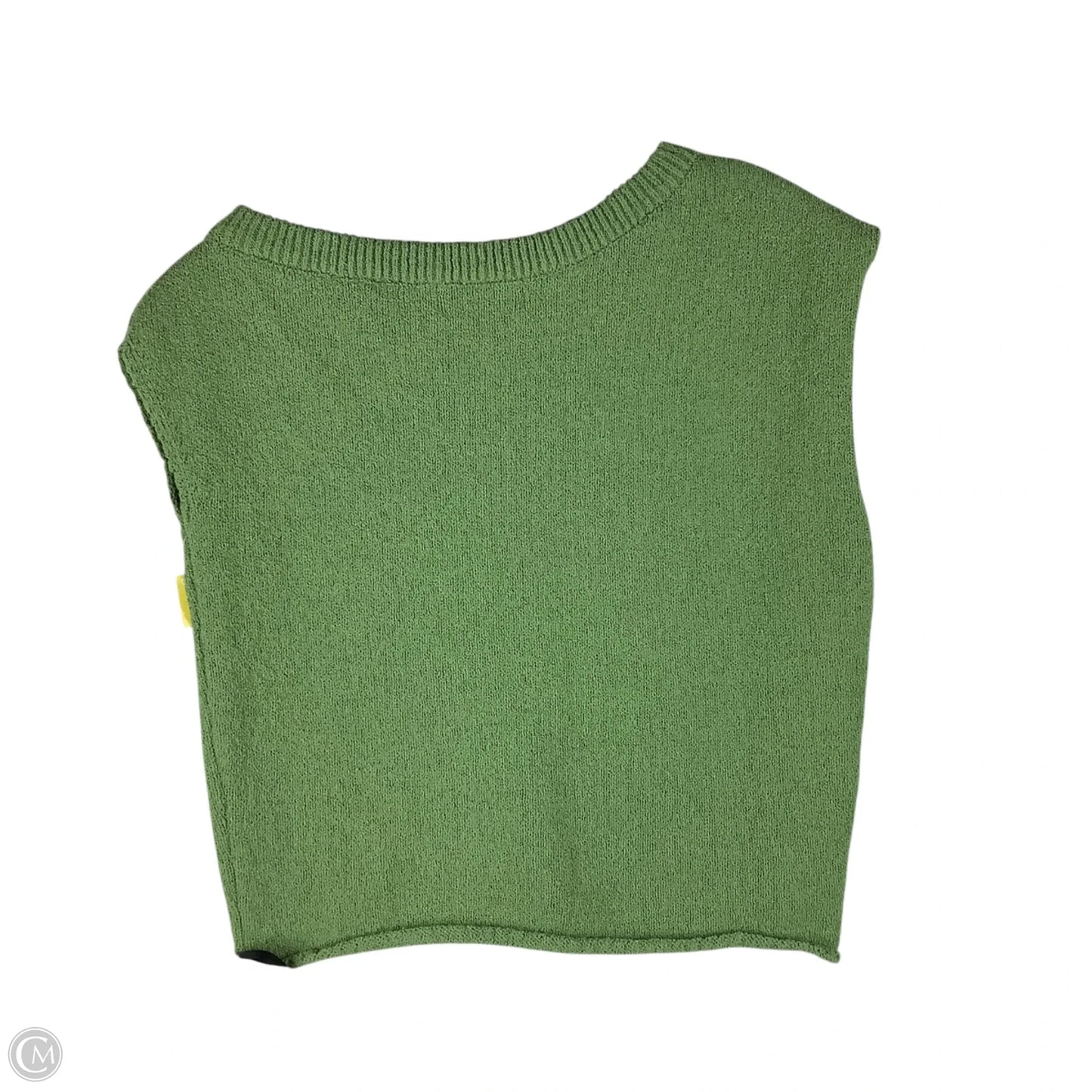 Sweater Short Sleeve By Princess Polly In Green, Size: 6