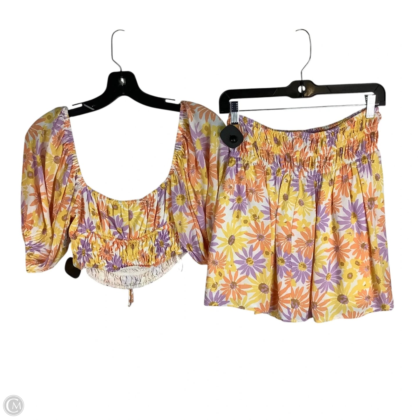 Skirt Set 2pc By Cmb In Floral Print, Size: S