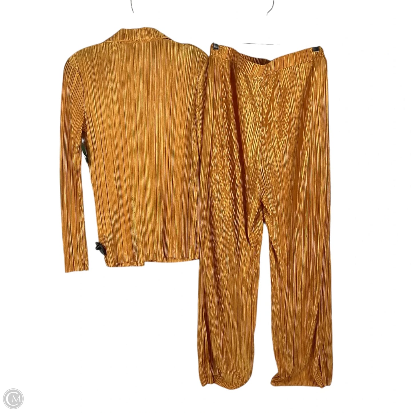 Pants Set 2pc By Rachel Zoe In Orange, Size: Top M, Bottom S