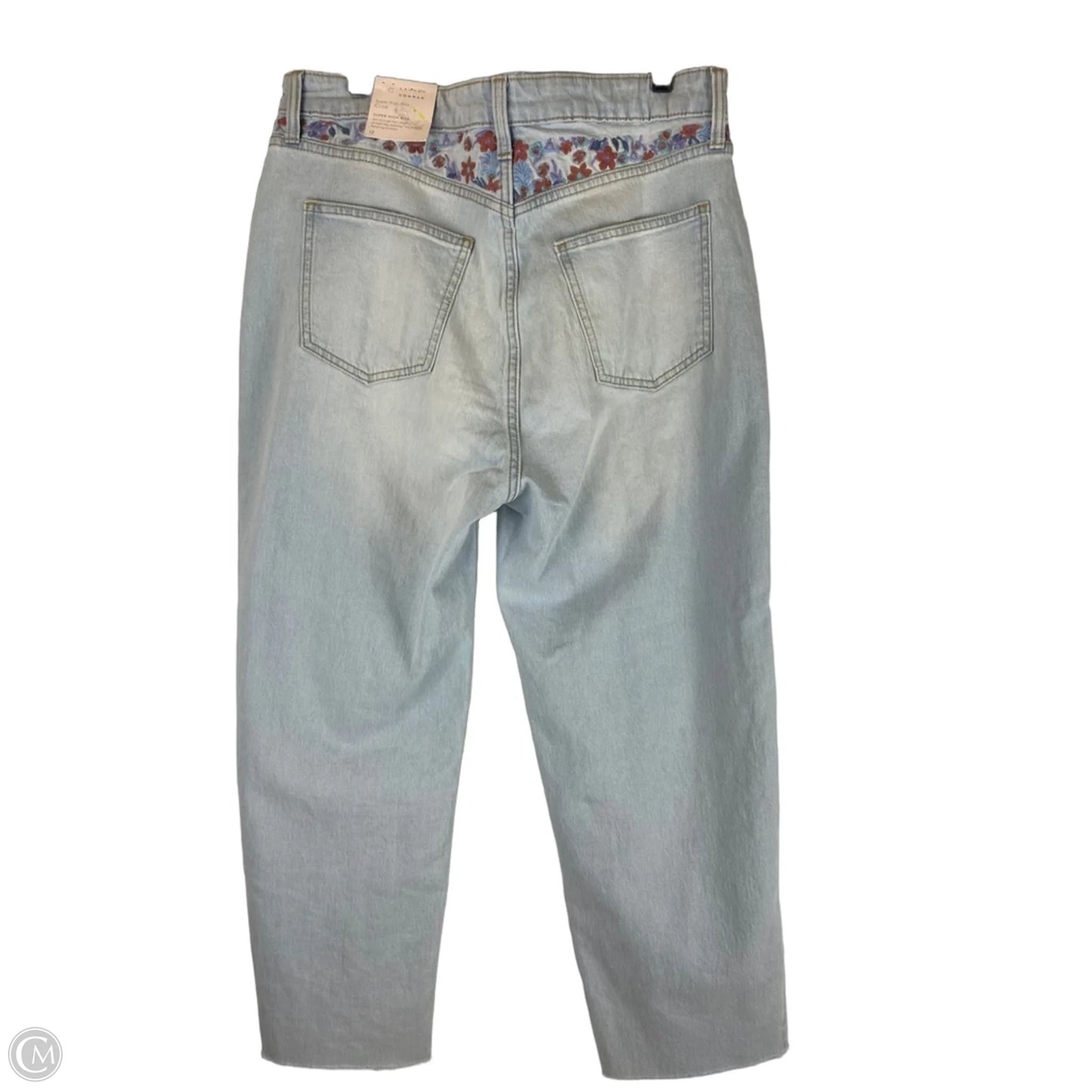 Jeans Straight By Lc Lauren Conrad In Blue Denim, Size: 12