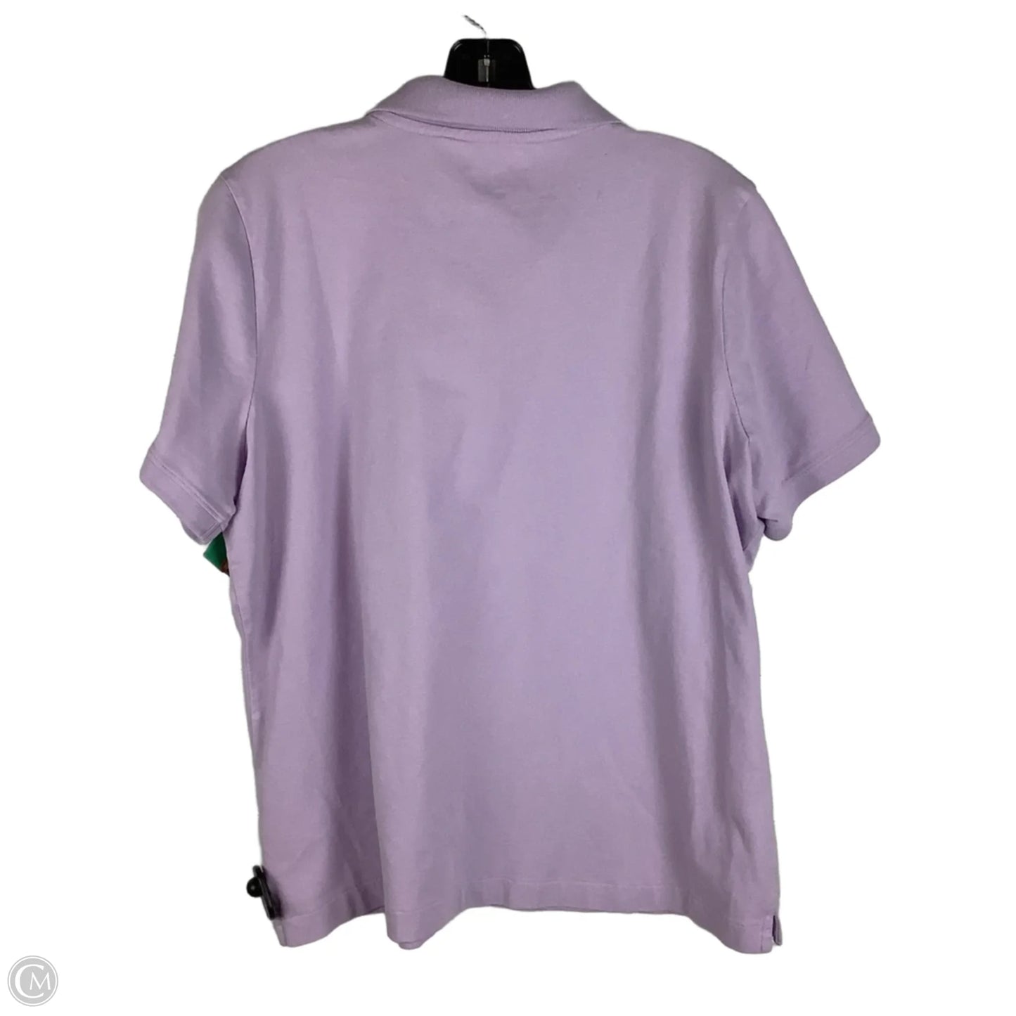 Top Short Sleeve By Vineyard Vines In Purple, Size: Xl