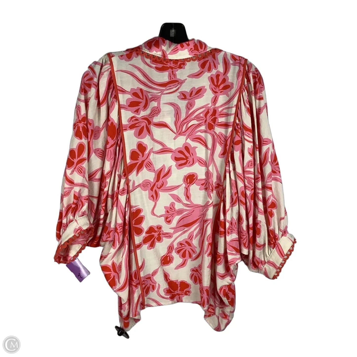 Top Short Sleeve By Entro In Pink, Size: S