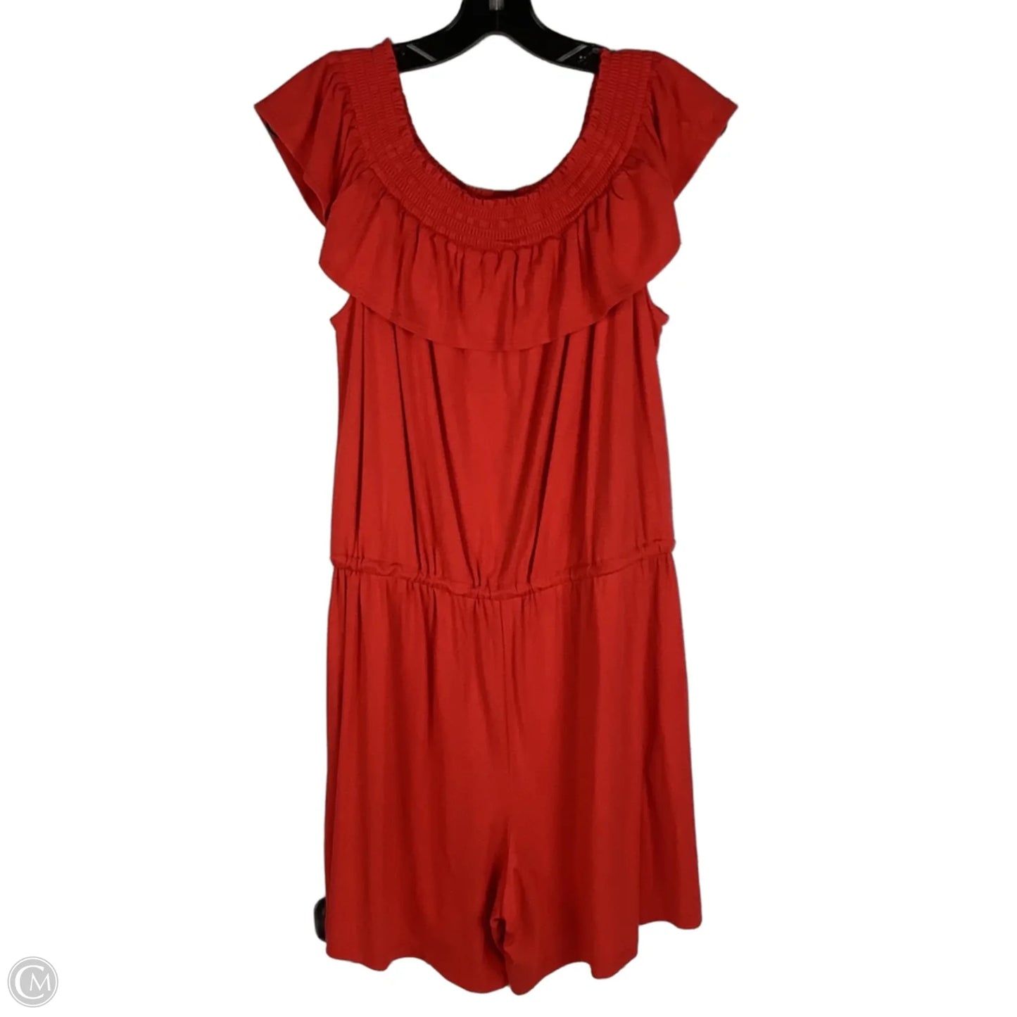 Romper By Lauren By Ralph Lauren In Red, Size: Xl