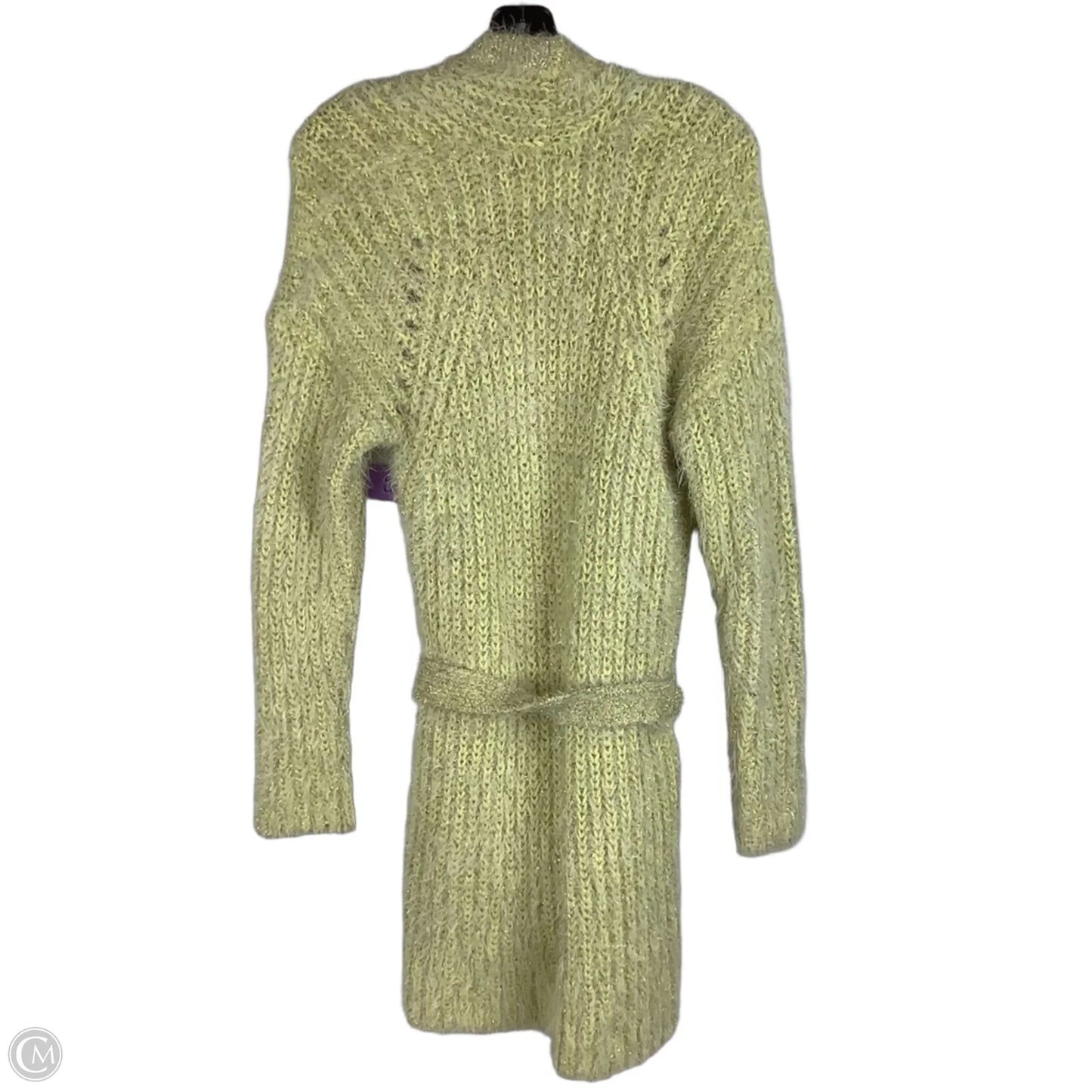 Cardigan By Anthropologie In Yellow, Size: M