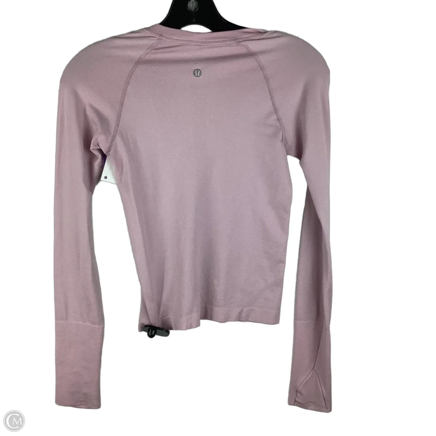 Top Long Sleeve By Lululemon In Pink, Size: 2