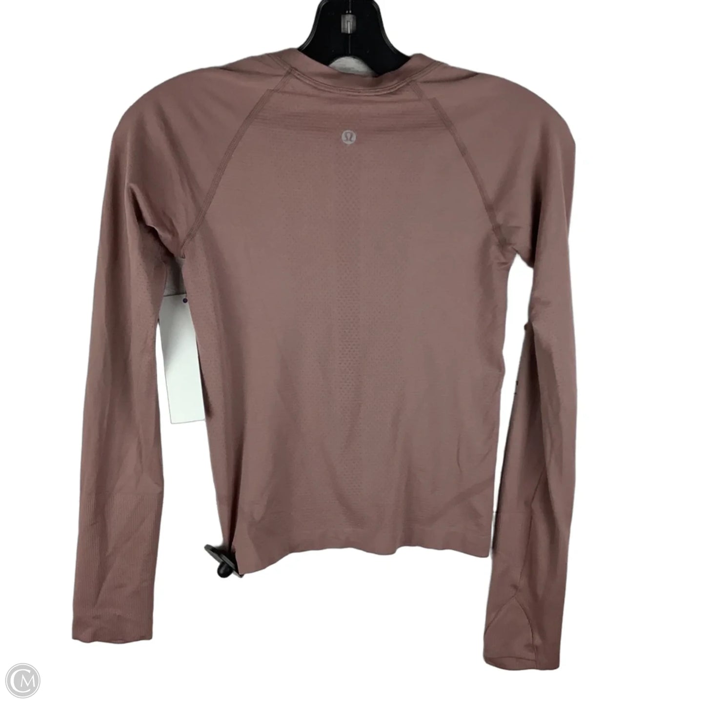 Top Long Sleeve By Lululemon In Taupe, Size: 2